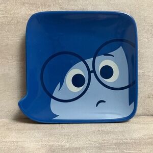 Disney Pixar Sadness‎ Plate inside Out 30 Years of Pixar Anniversary Hong Kong